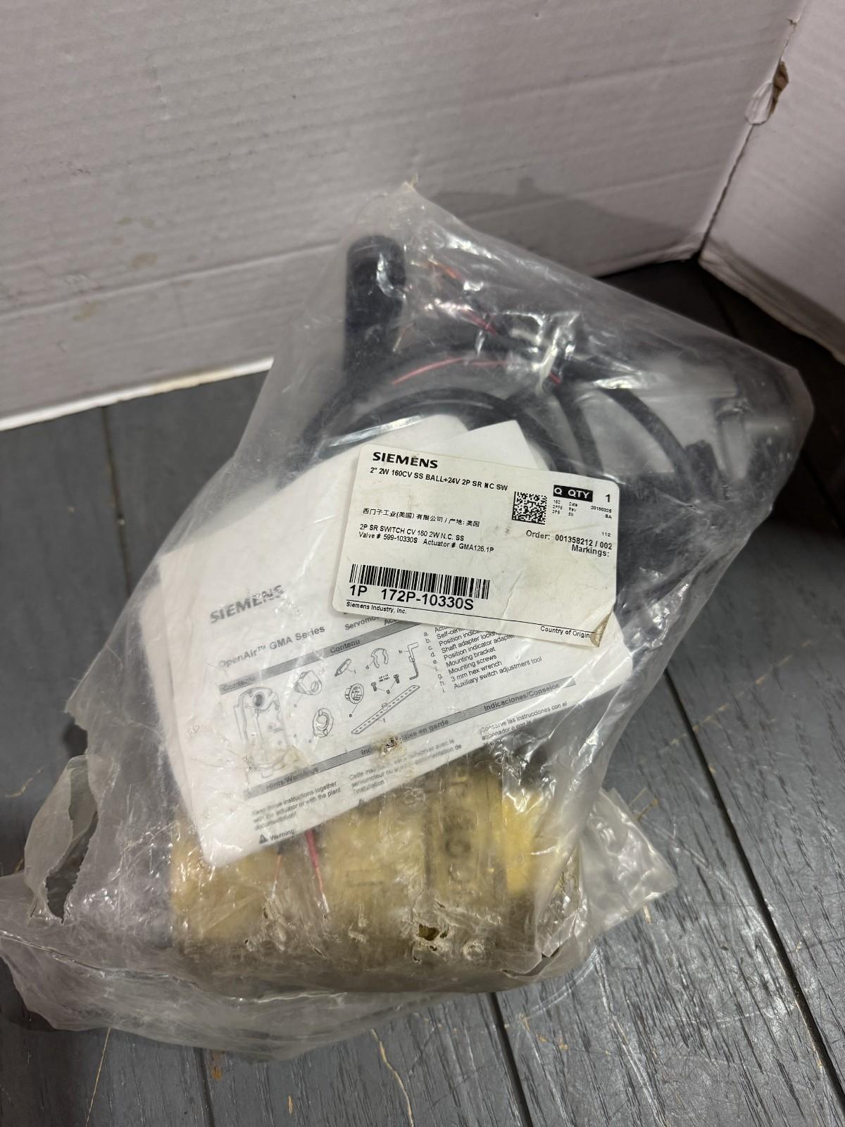 172P-10330S 2-Way 2" Ball Valve, Cv 160, Stainless Steel Ball and Stem