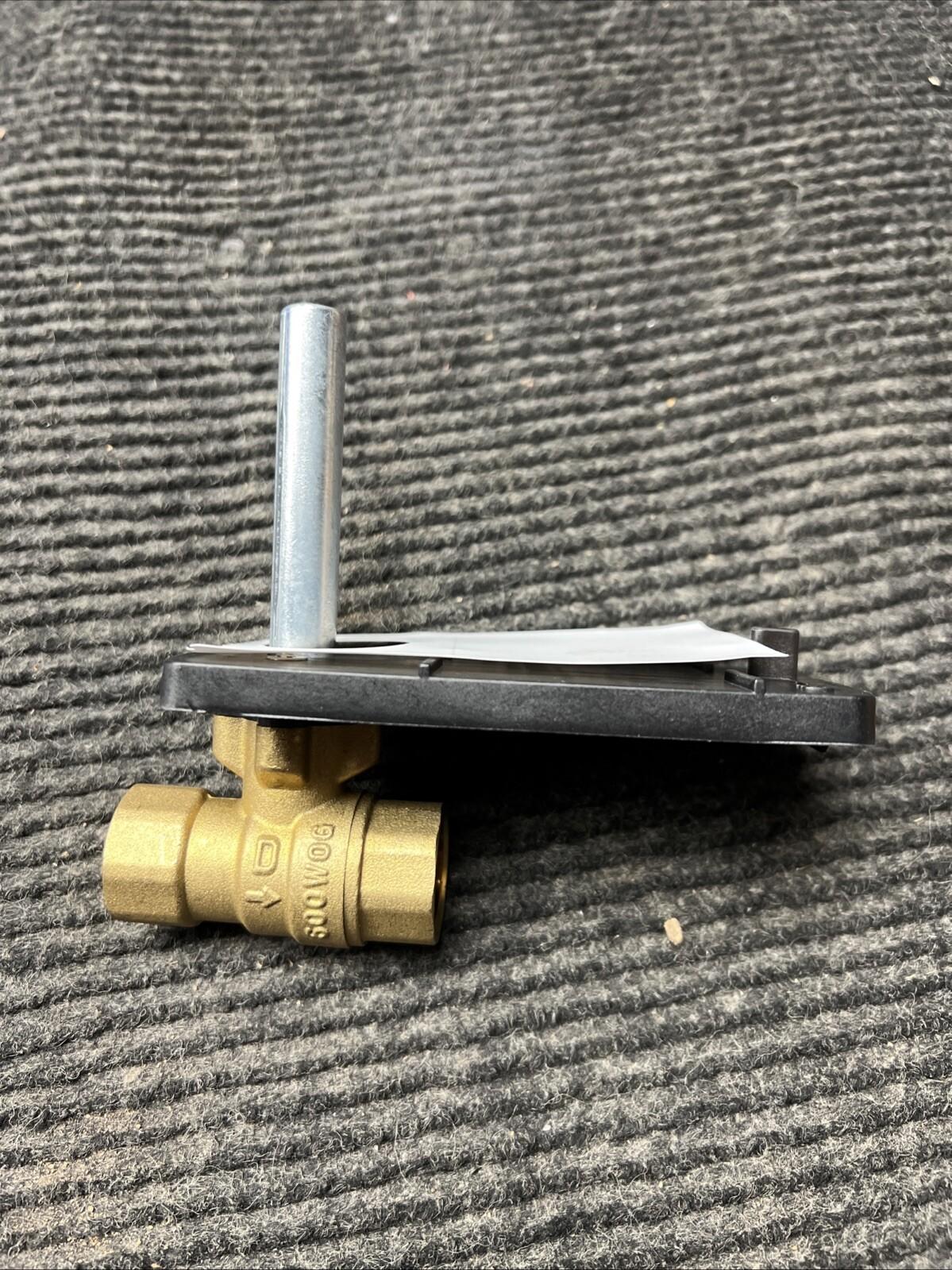 599-10300S HVAC Ball Valve,Two-Way,Brass,1/2 in 25DW77