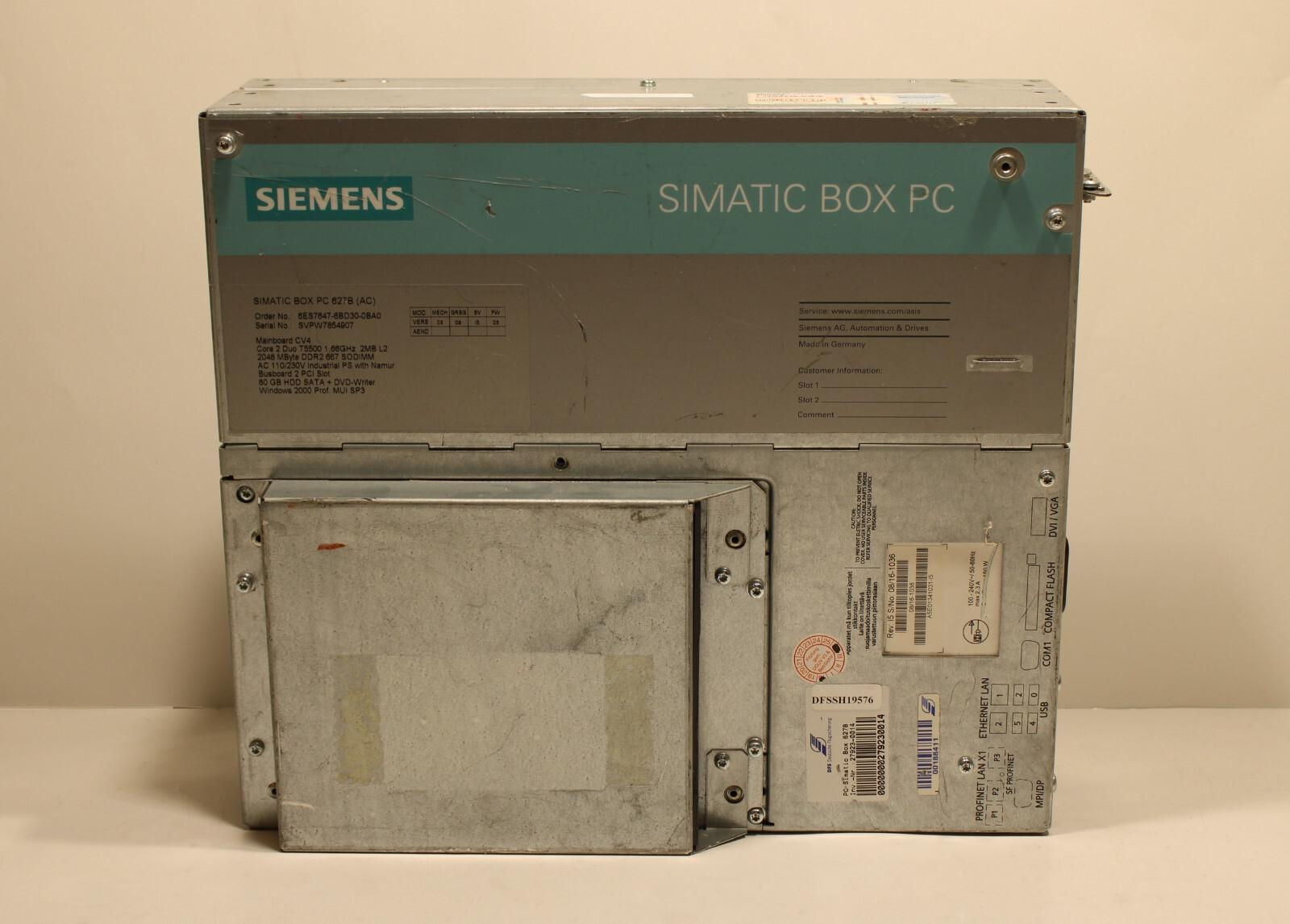 6ES7647-6BD30-0BA0 SIMATIC BOX 627B; GRAPHICS ONBOARD,