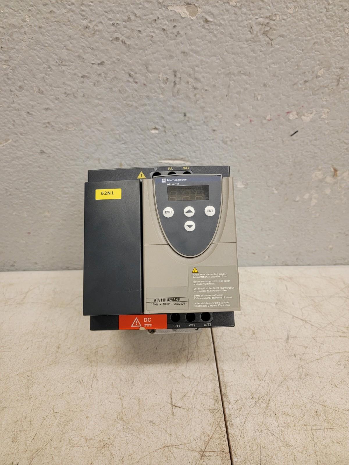 ATV11HU29M2E VARIABLE SPEED DRIVE ATV11 1.5KW