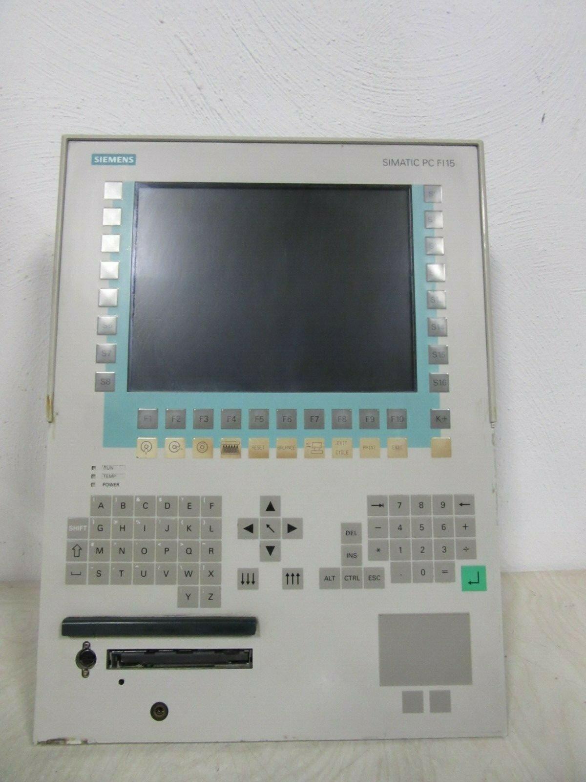 Simatic FI15 SVGA 6ES7646-1DC20-0GE0 with frame damage