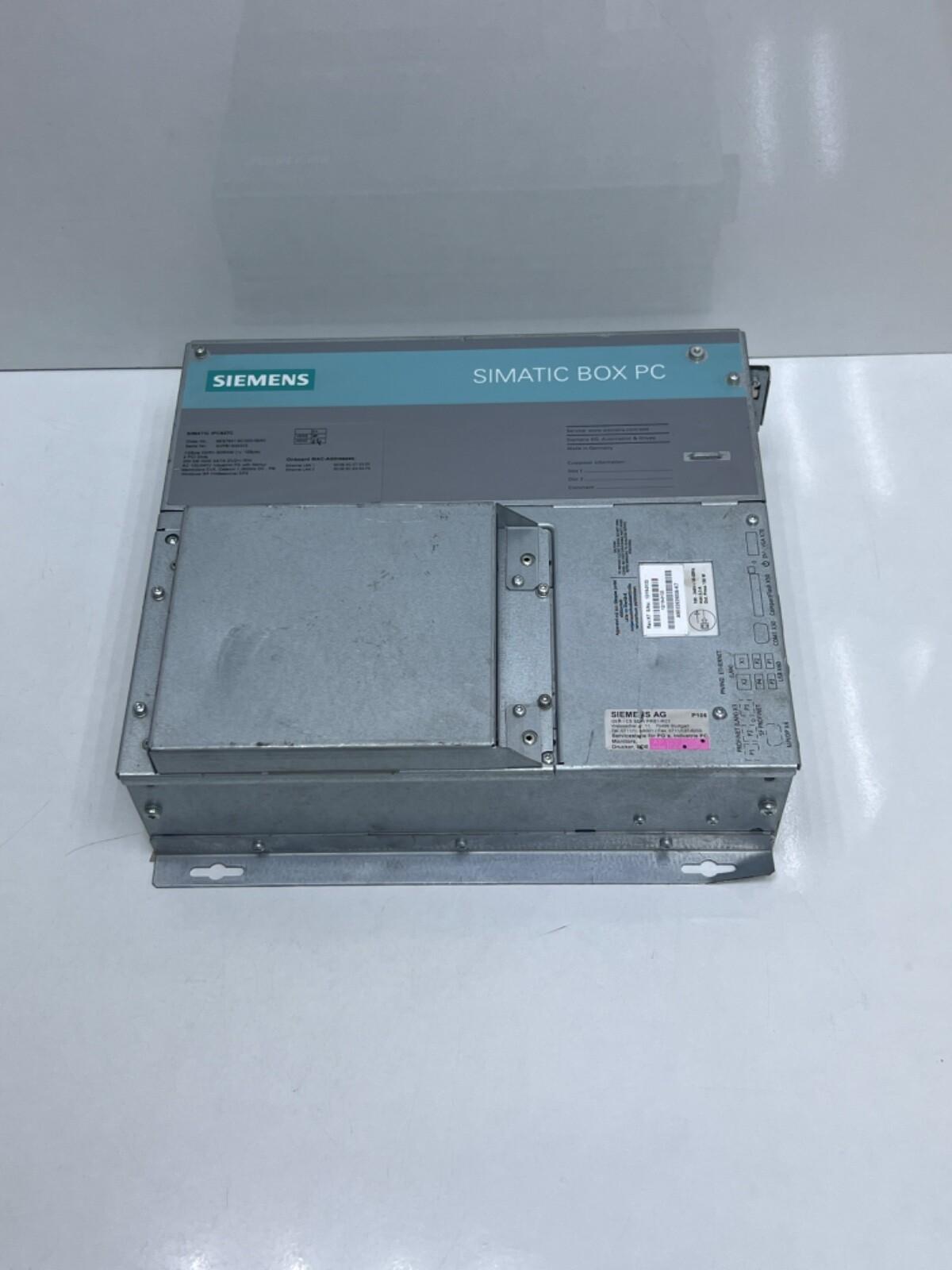 SIMATIC IPC627C 6ES7647-6CB00-0BA0 BOX