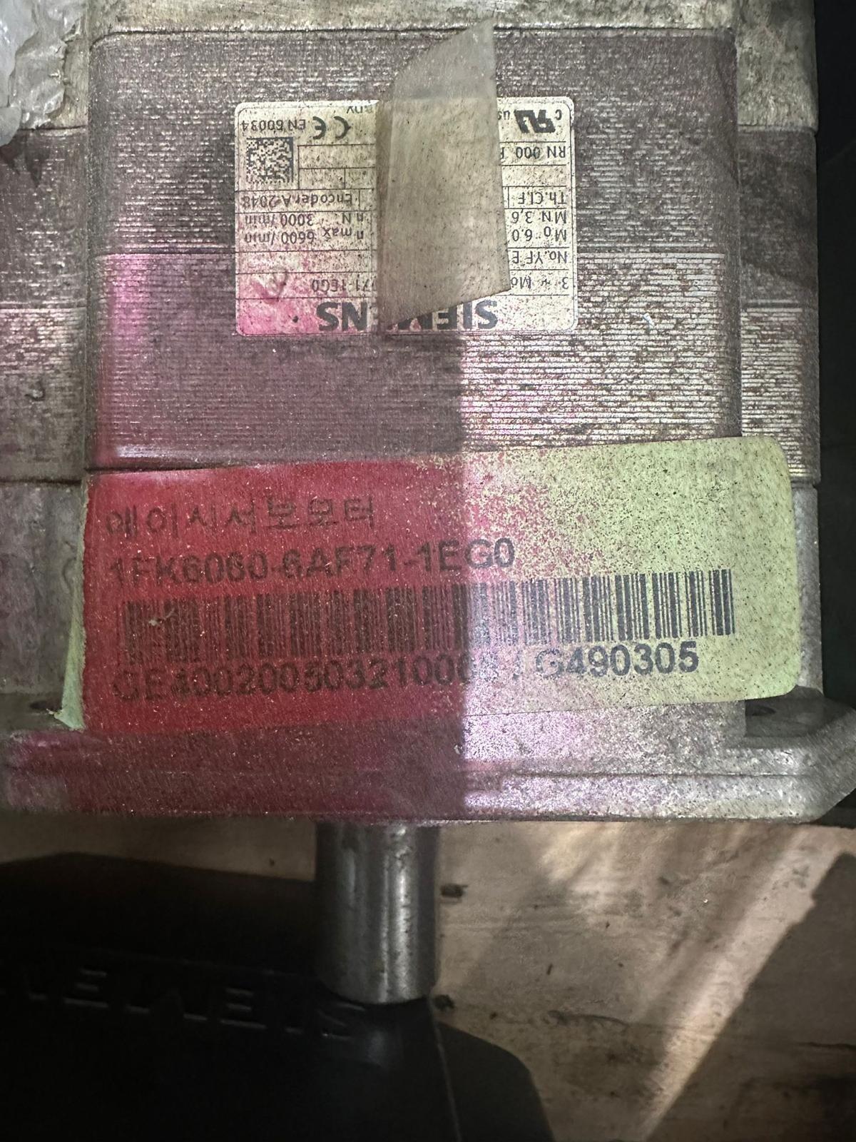 1FK6060-6AF71-1EG0 SIMOTICS Synchronous servo motor,1FK6060-6AF71-1EG0