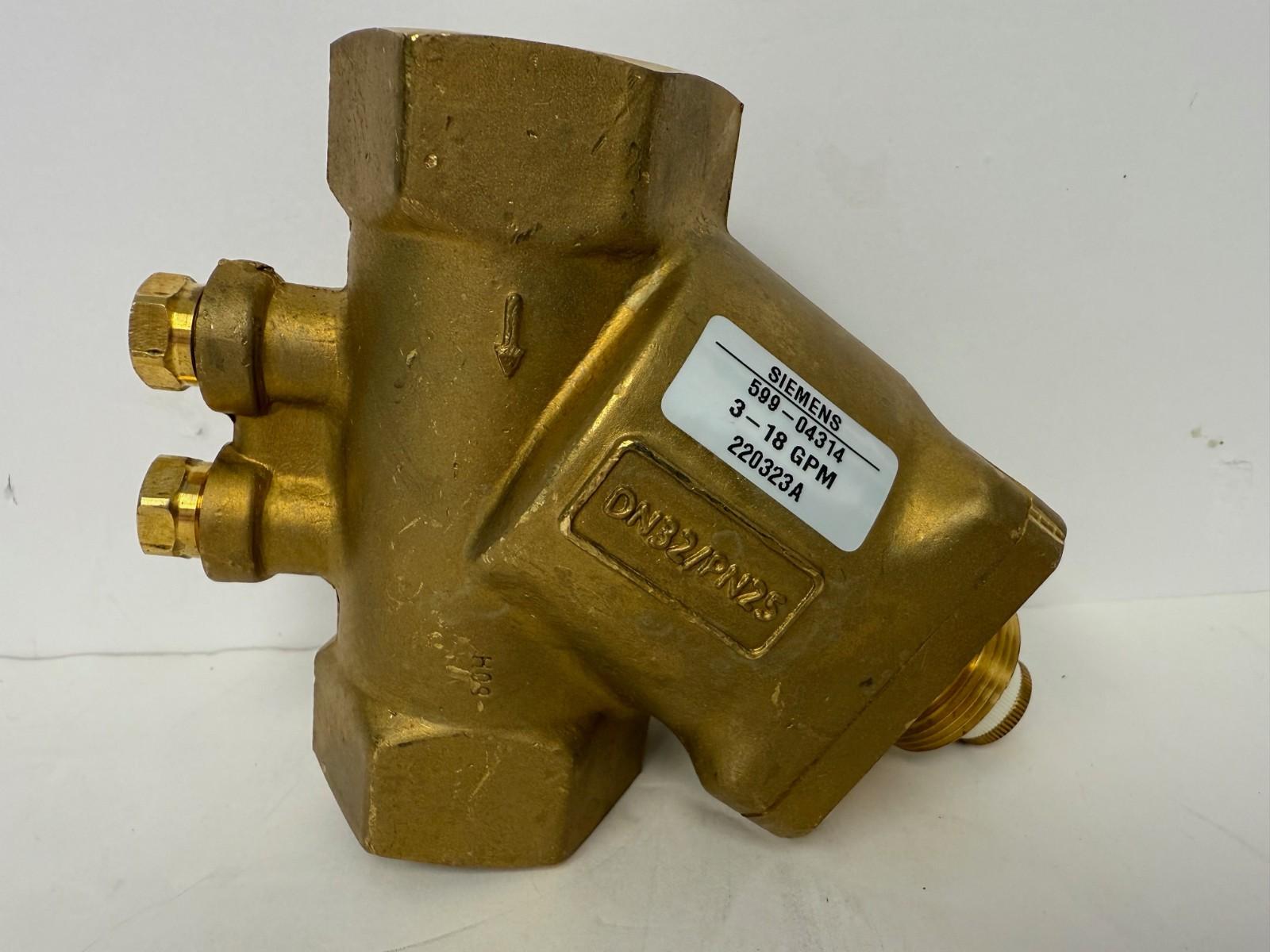 599-04314-11 599-04314 PICV 1/4" NO VALVE 3-18 GPM 11 GPM PRESET