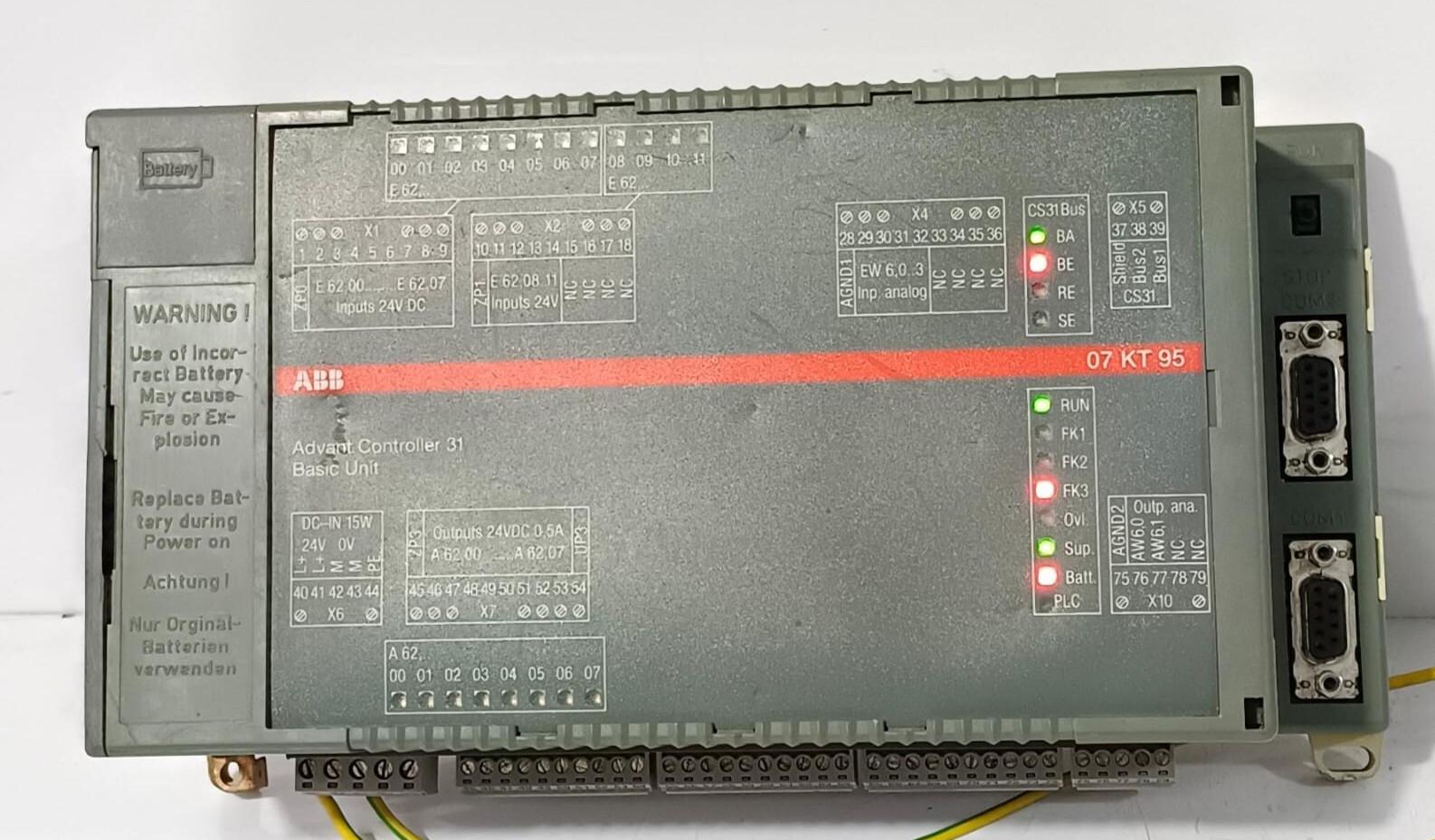 GJR5252800R0200 07KT95G programmable logic controller 07 KT 95