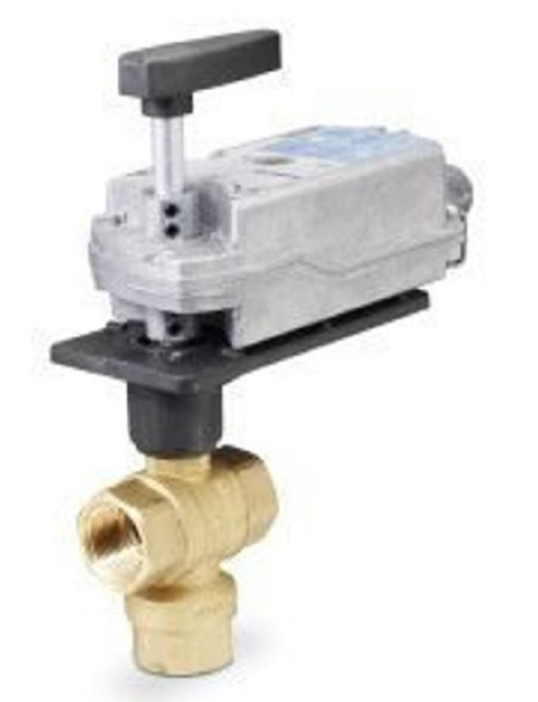 171E-10354S 599 Series 3-Way, 1/2", 2.5 Cv Stainless Steel Ball Valve