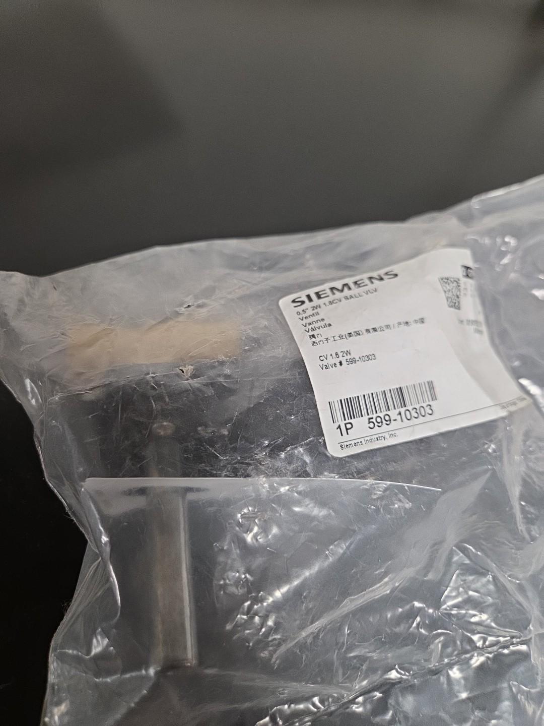 Building Technology 599-10303 1/2" 2W Ball Vlv 1.6Cv Fast pin