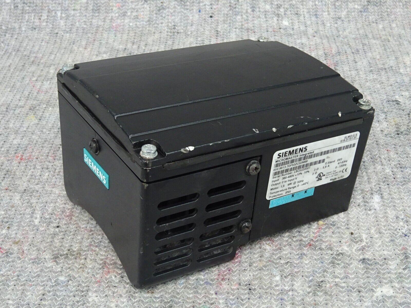 Micromaster Integrated 6SE9613-7DF50ZC02M88 6SE9617-3DD50-Z CM150/3