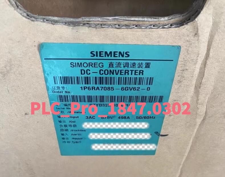 6RA7085-6GV62-0 6RA7 085-6GV62-0