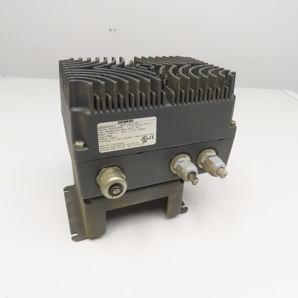 6SE6411-6UD17-5BA1 Micromaster 411 75kW 380/480V 3Ph Motor Drive