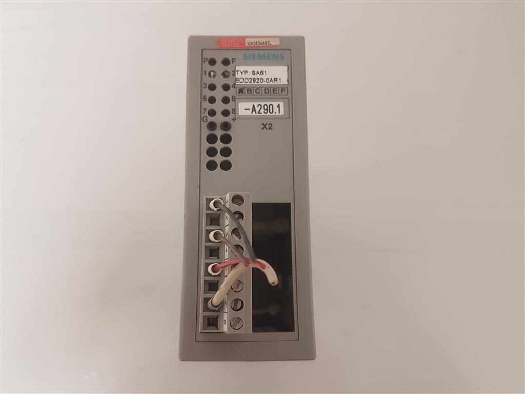 6DD2920-0AR1 SA61 TRANSFORMER MODULE
