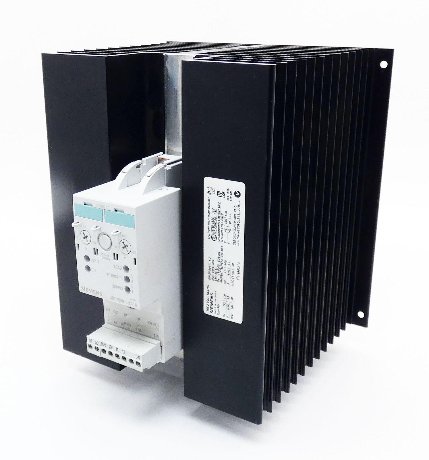 3RF2390-3AA06 E:04 Semiconductor Contactor 3RF2990-0HA16 E:07 Regulator