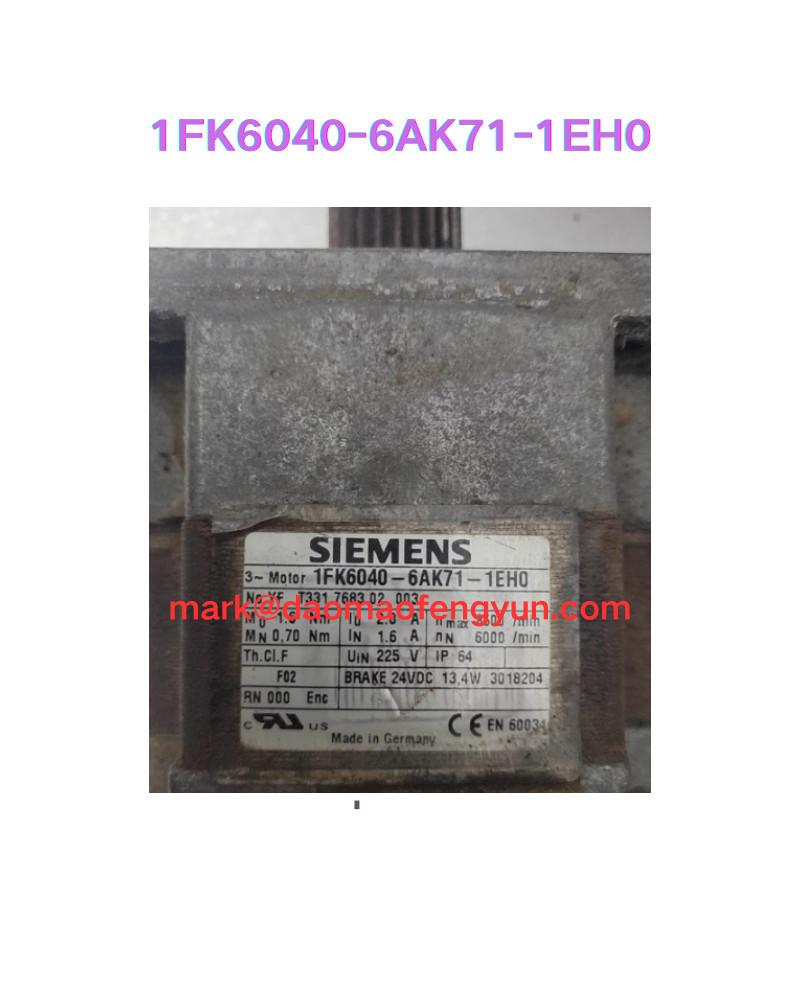 1FK6040-6AK71-1EH0 Second hand motor test OK,