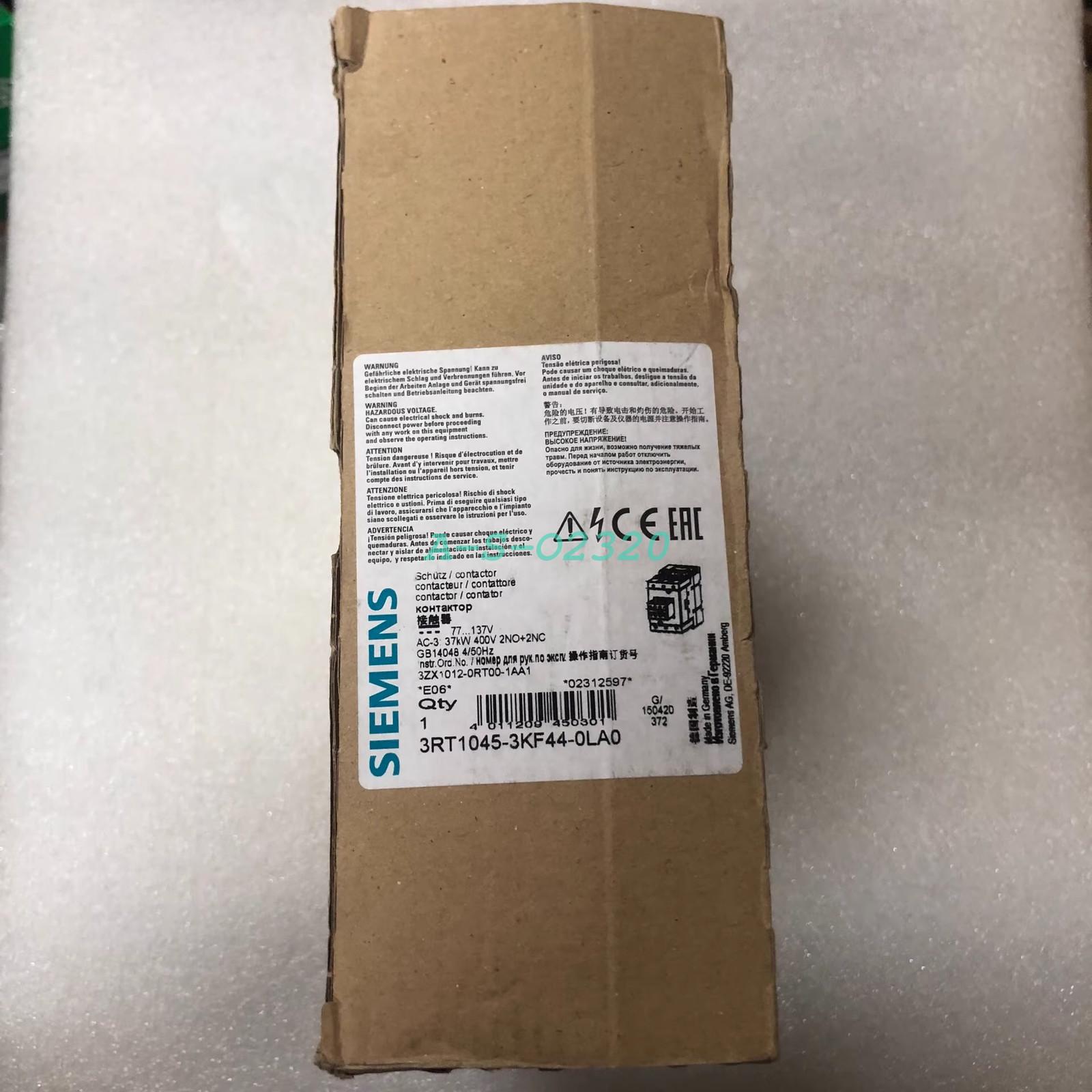 3RT1045-3KF44-0LA0 contactor