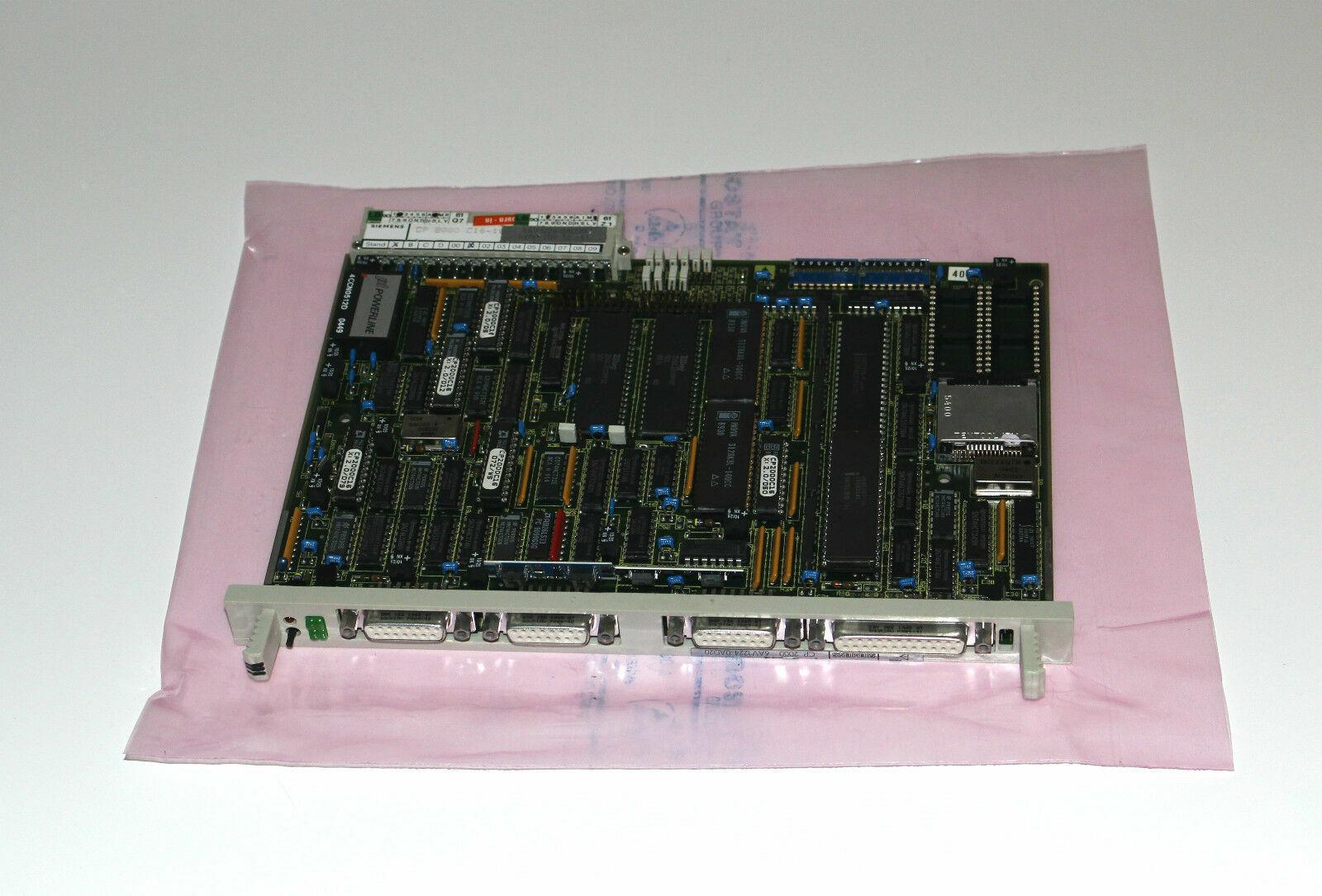 6AV1224-0AD20 POWER ON PROCESSOR CP-2000 6AV12240AD20