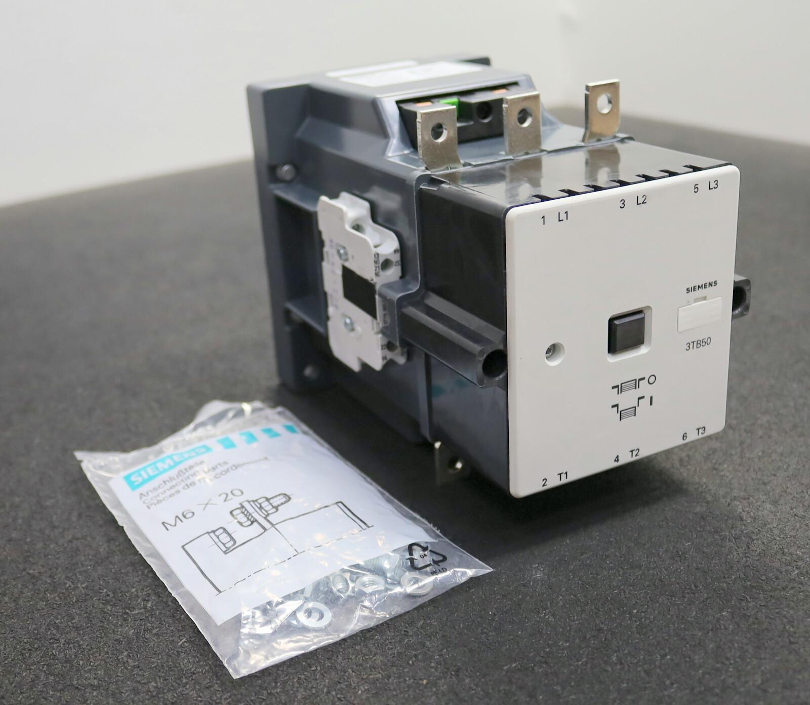 Contactor Contactor 3TB5017-0BB4 55kW Coil Voltage 24VDC Size