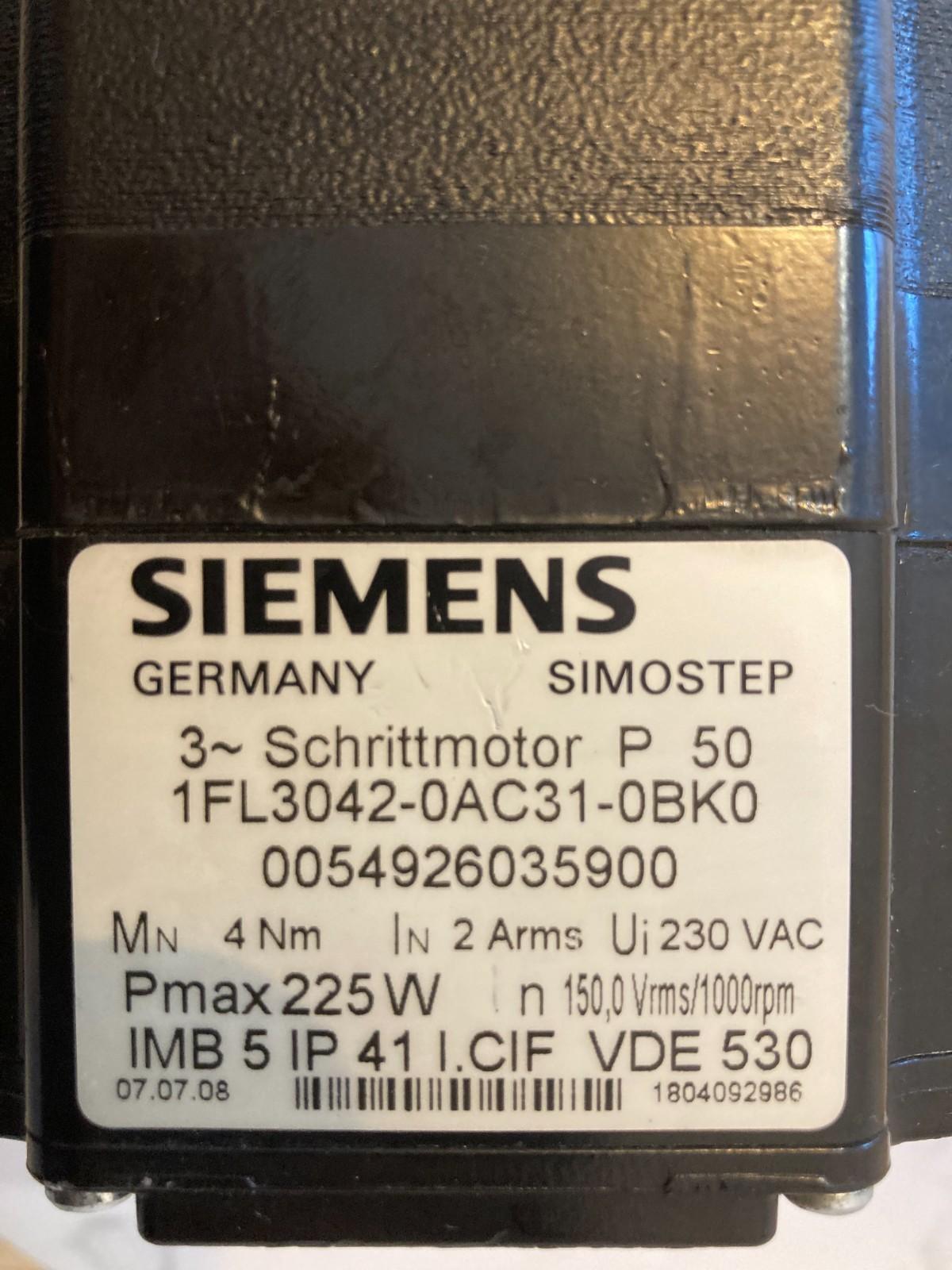 1FL3042-0AC31-0BK0 SIMOSTEP