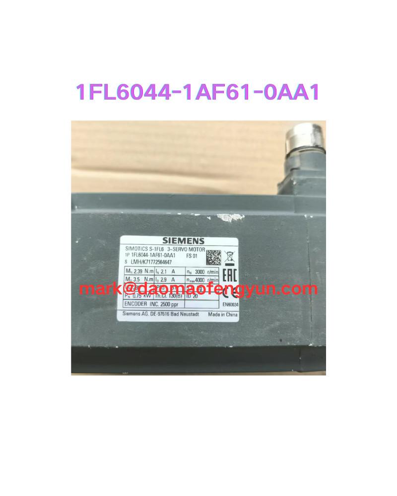 1FL6044-1AF61-0AA1 Motor 750w OK,