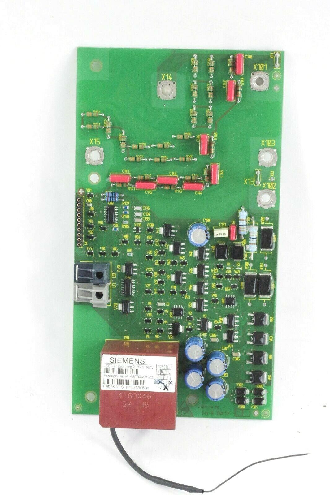 6SY8102-0BD30 MV IGBT Inverter Board Simovert 4160X461 A5E00490503