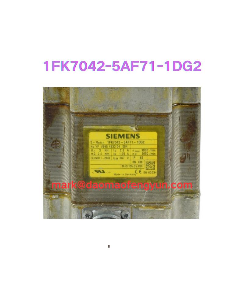 1FK7042-5AF71-1DG2 Second hand motor test OK,