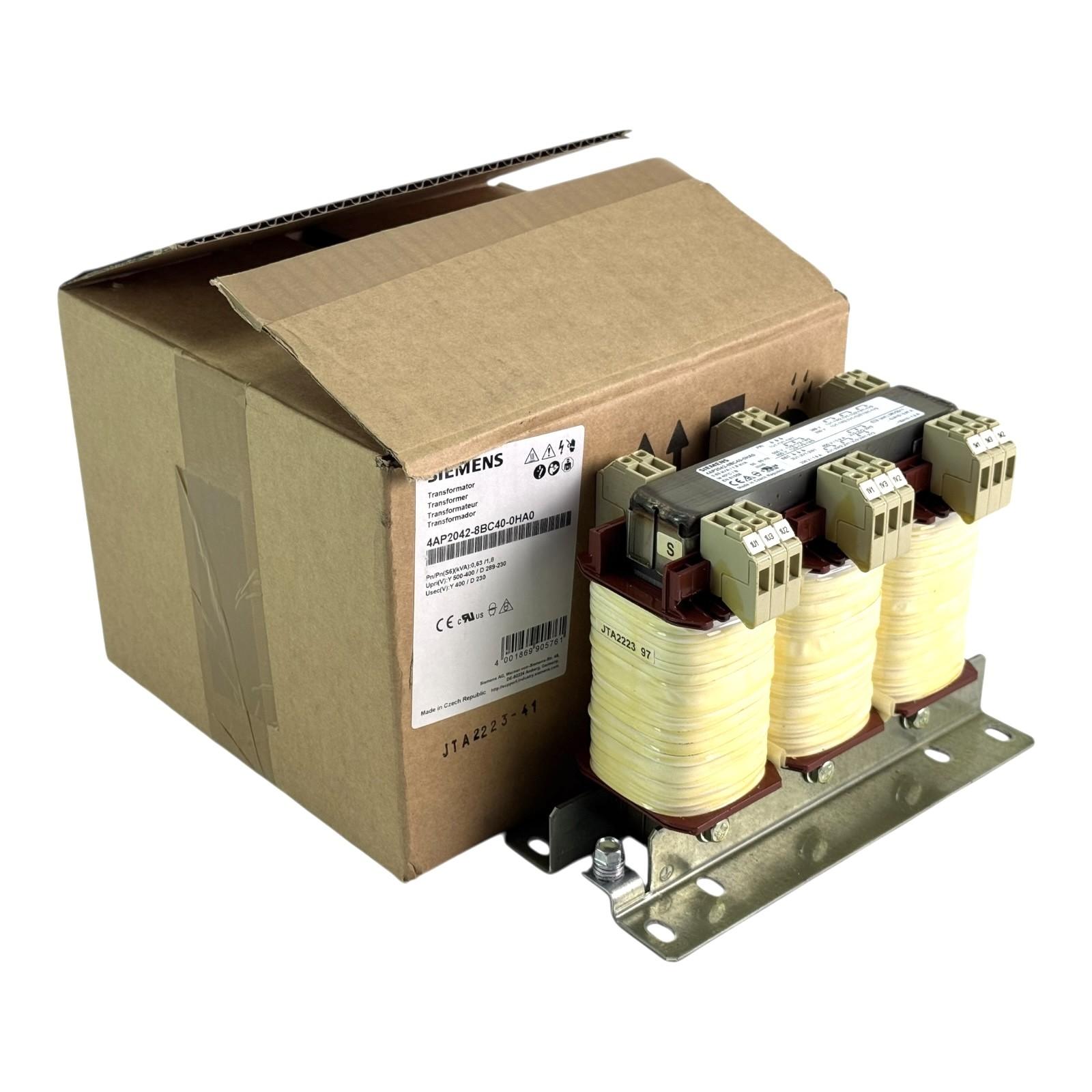 SITAS 4AP2042-8BC40-0HA0 Transformer 50...60Hz Original Packaging-