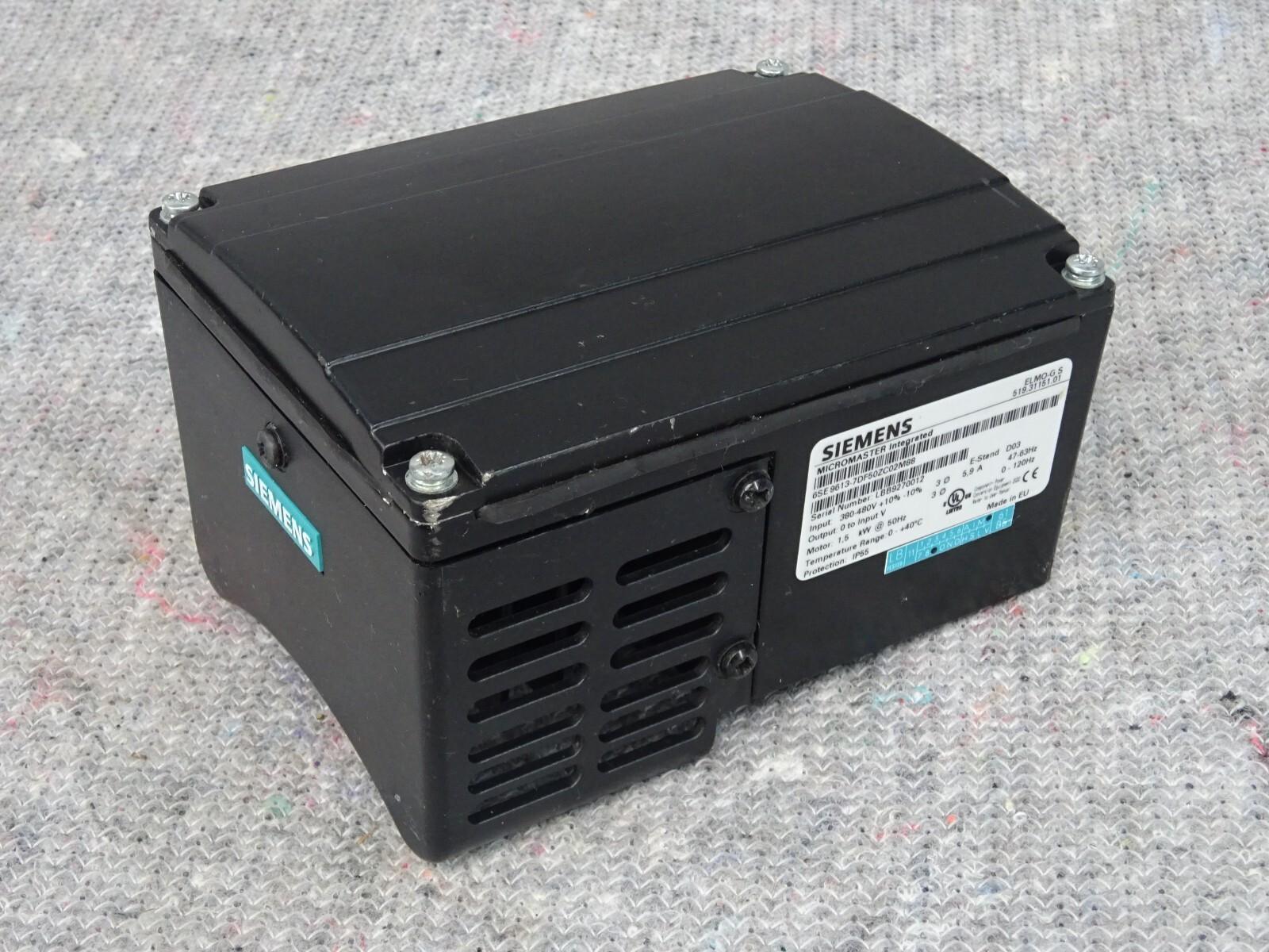 Micromaster Integrated 6SE9613-7DF50ZC02M88 6SE9617-3DD50-Z CM150/3