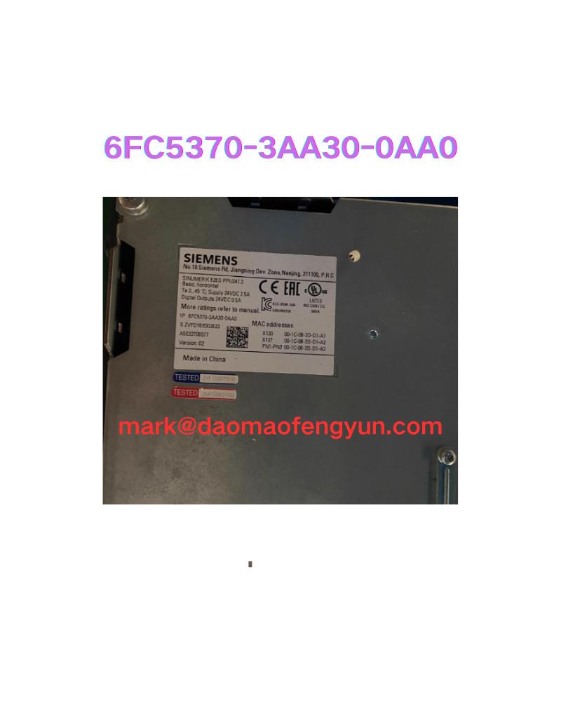 6FC5370-3AA30-0AA0 Second hand system test OK,