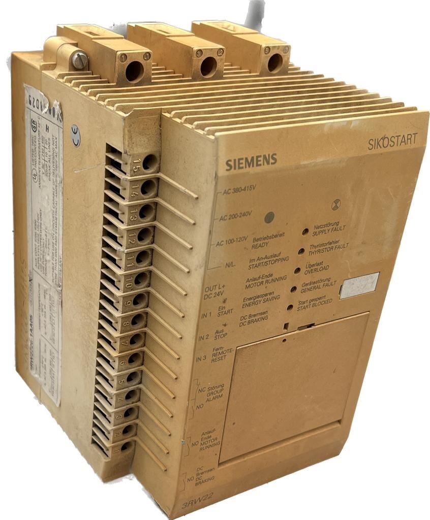 3RW2226-1AA05 motor control unit Sikostart soft starter E:10
