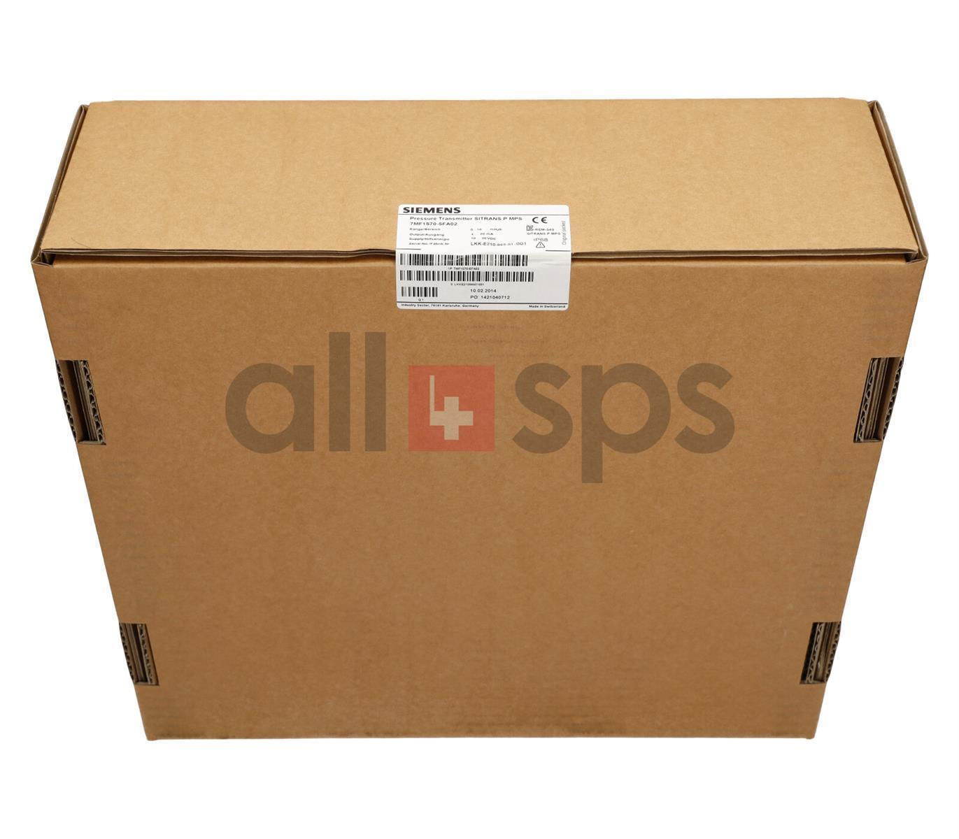 SITRANS PRESSURE TRANSMITTER LEVEL MEASUREMENT 0-10M EEX, 7MF1570-5FA02 NS)