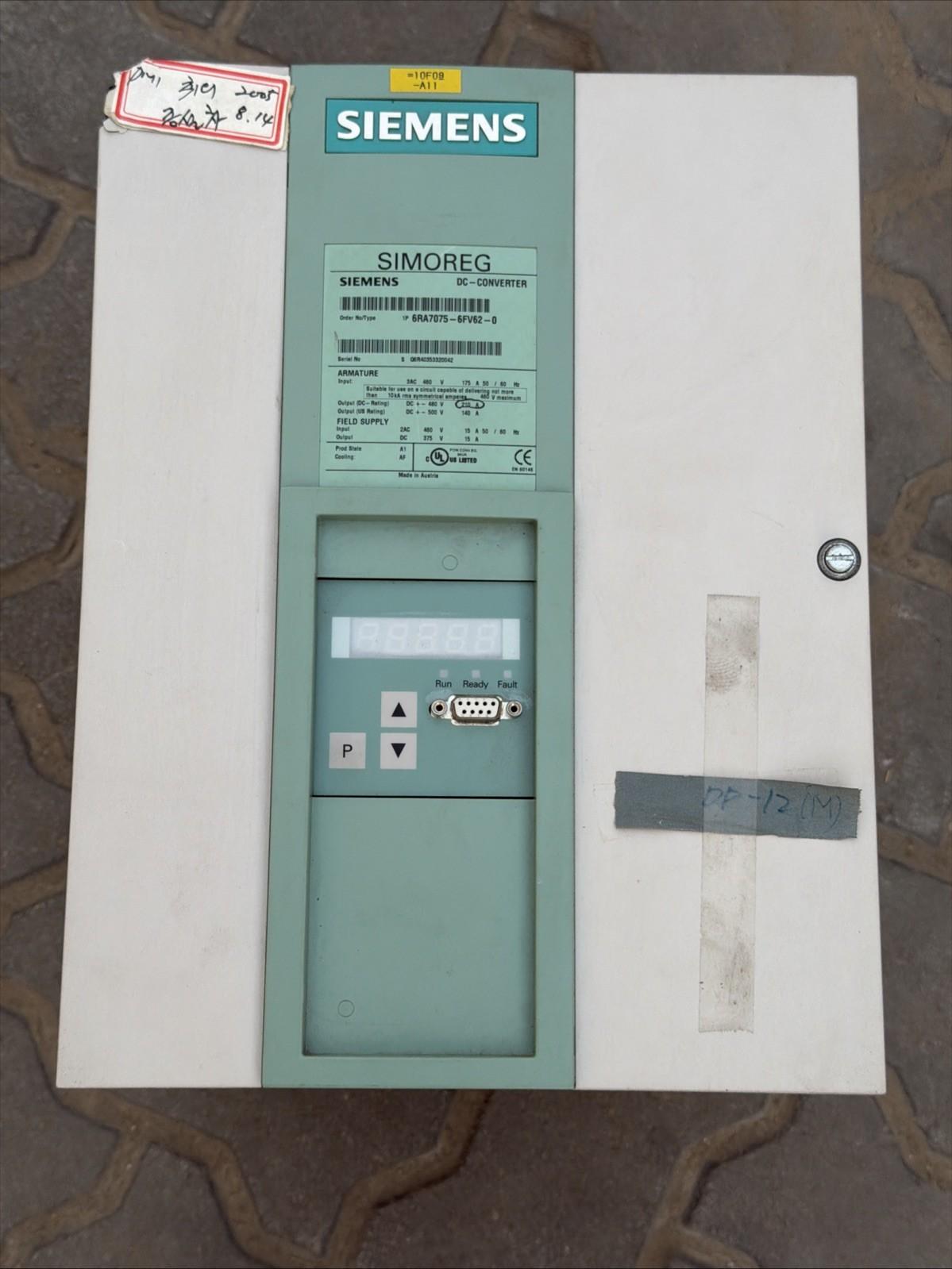 6RA7075-6FV62-0 SIMOREG DC-CONVERTER