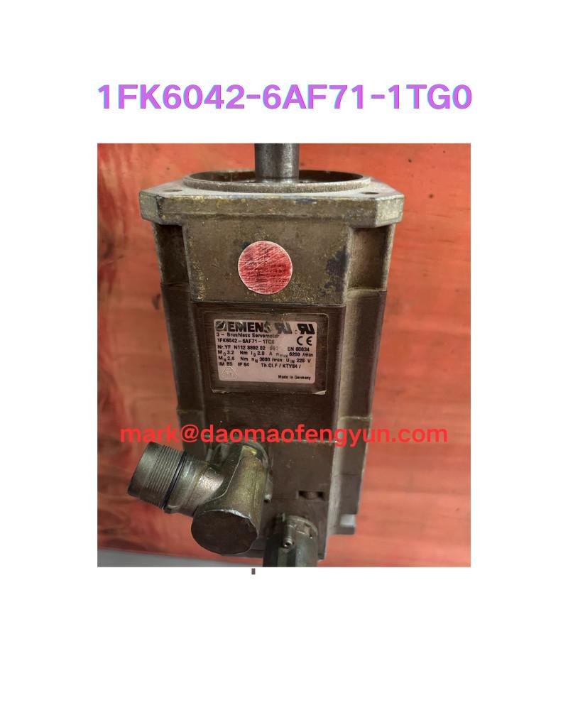1FK6042-6AF71-1TG0 Second hand motor test OK,