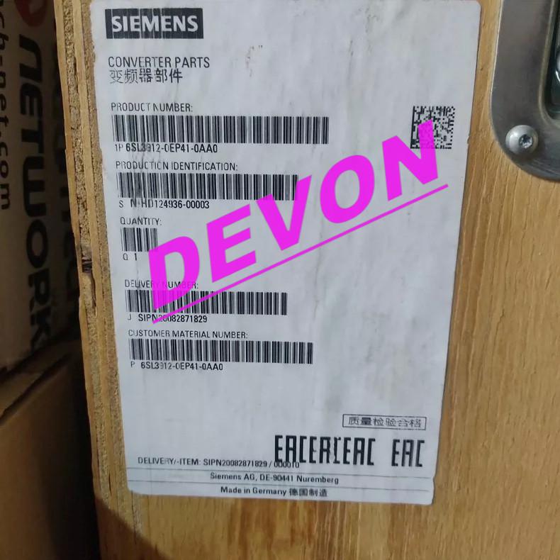 6SL3912-0EP41-0AA0 Inverter 6SL3912-0EP41-0AA0
