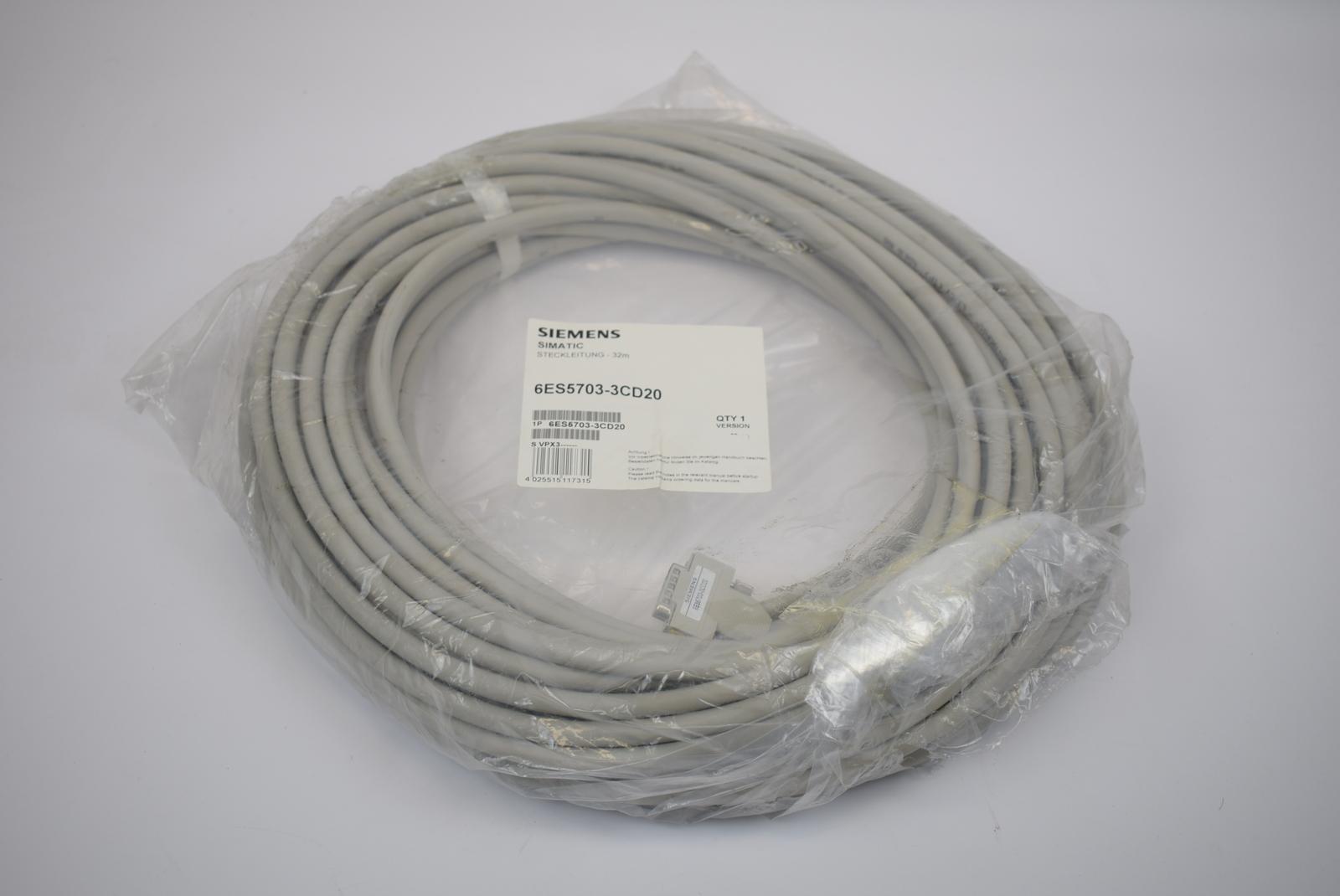 Simatic Plug Cable 32m 6ES5 703-3CD20 6ES5703-3CD20)
