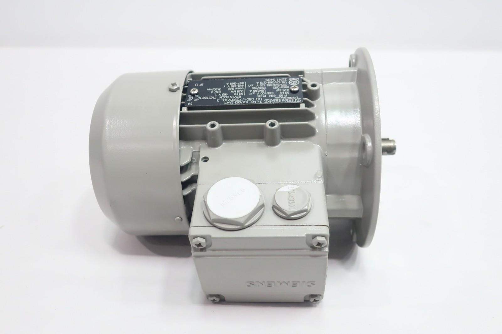 1LA7063-2AA11 Ac Motor 0.29kw 3420rpm 460v-ac 3ph