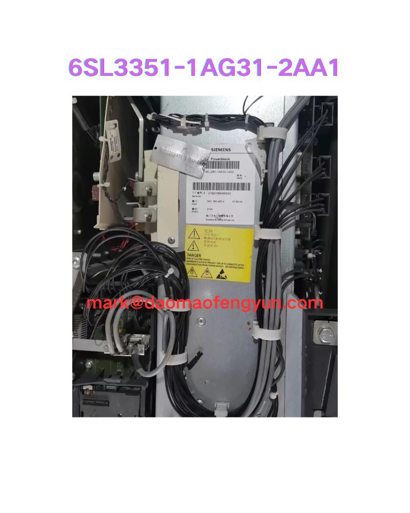 6SL3351-1AG31-2AA1 Second hand power unit testing OK,