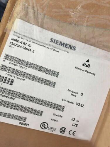 6SE7024-7ED61-Z Sealed VC INVERTER 6SE7024-7ED61-Z G91 K01 K11