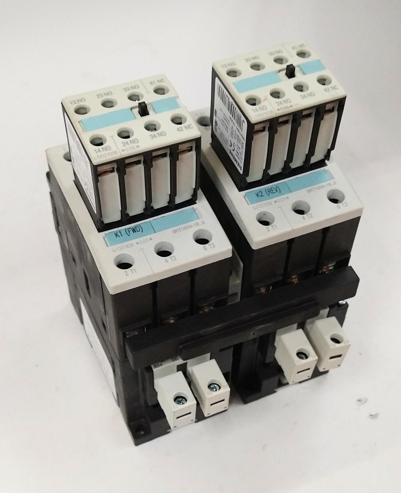 REVERSING CONTACTOR ASSEMBLY 3RA1334-8XB30-1BB4