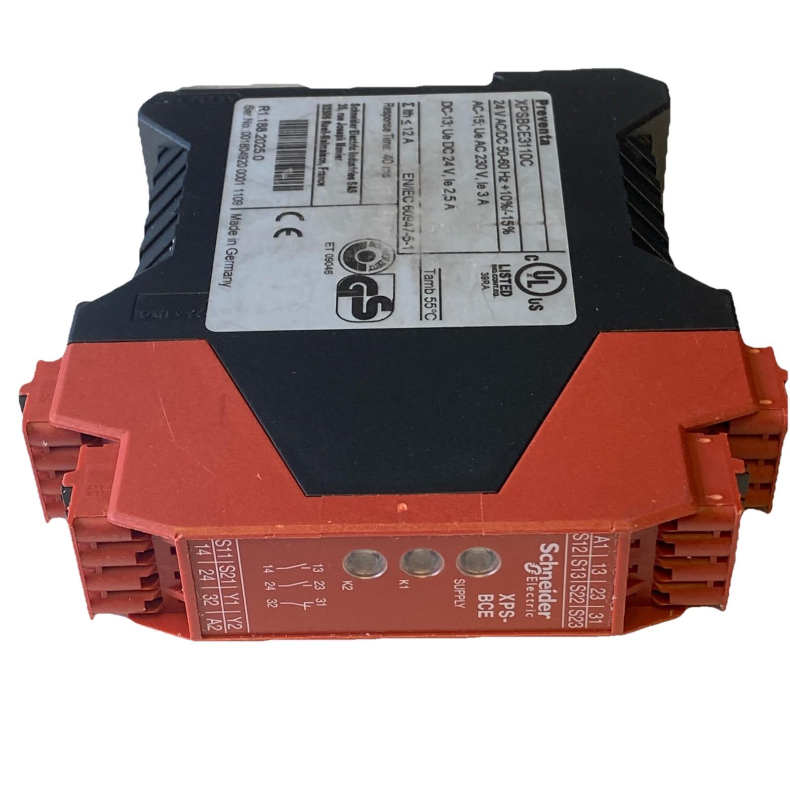 Relais de sécurité XPS BCE3110C, 24 ac
