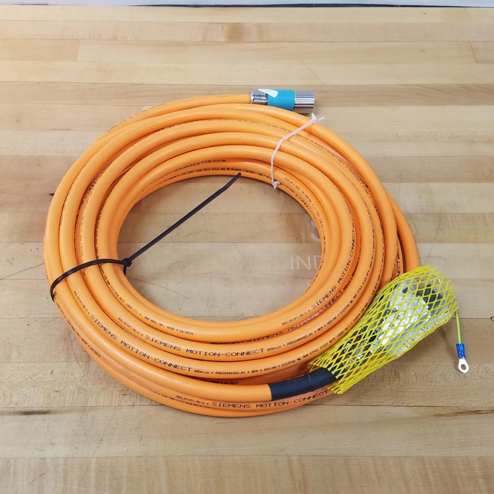 6FX8002-5DS11-1BF0 Preassembled Power Cable, Motion Connect, 15M