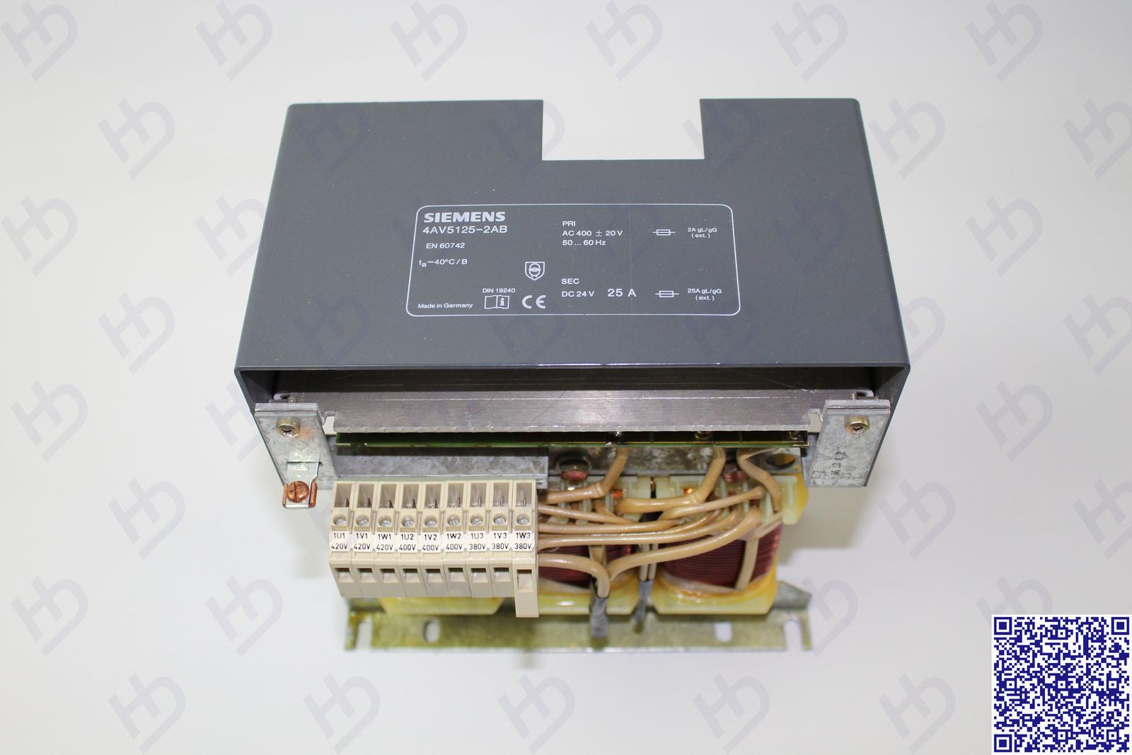 4AV5125-2AB transformer