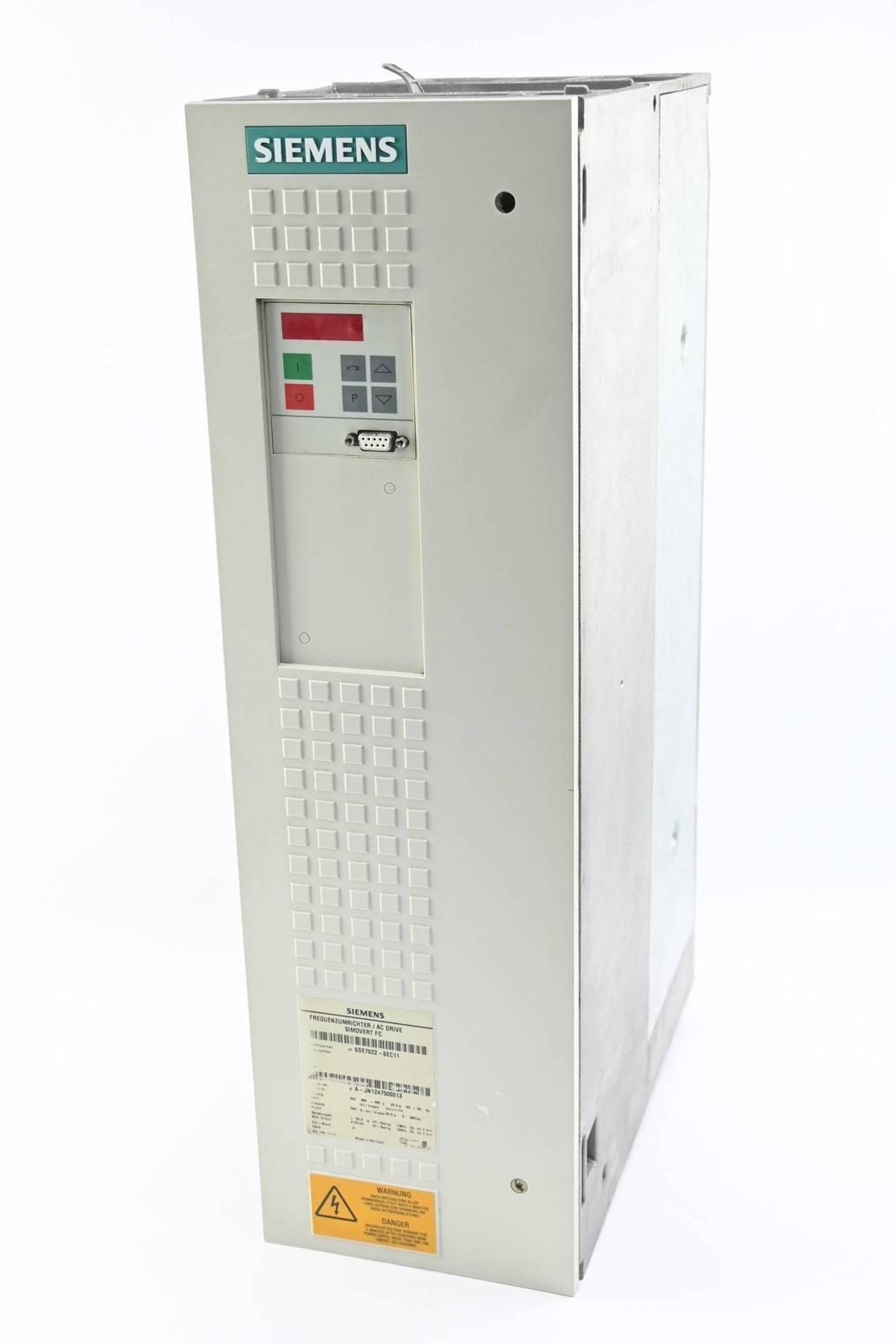 Simovert FC Frequency Inverter 6SE7022-6EC11 6SE7 022-6EC11 E.