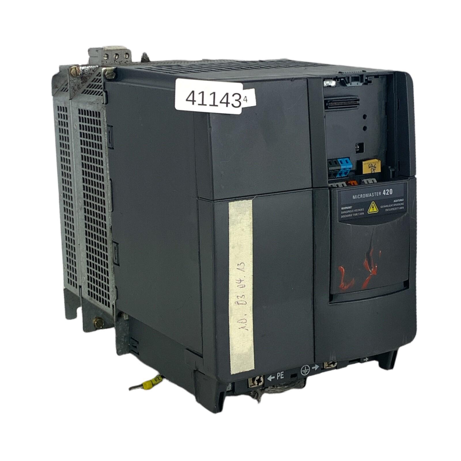 Micromaster 420 6SE6420-2AD31-1CA0 Frequency Inverter 11KW