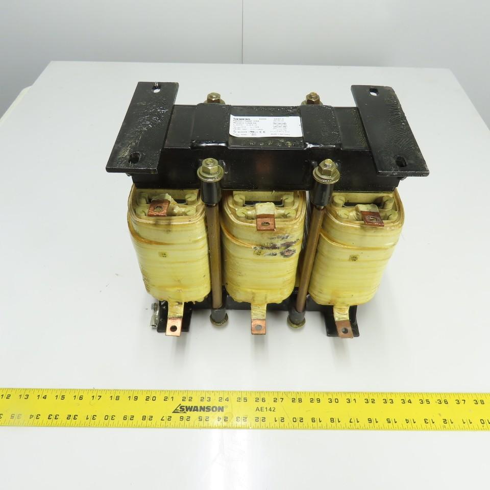 6SE7031-7HS87-1FE0 4EU3631-1UA00-0A 3PH Line Reactor 154A 500-690V