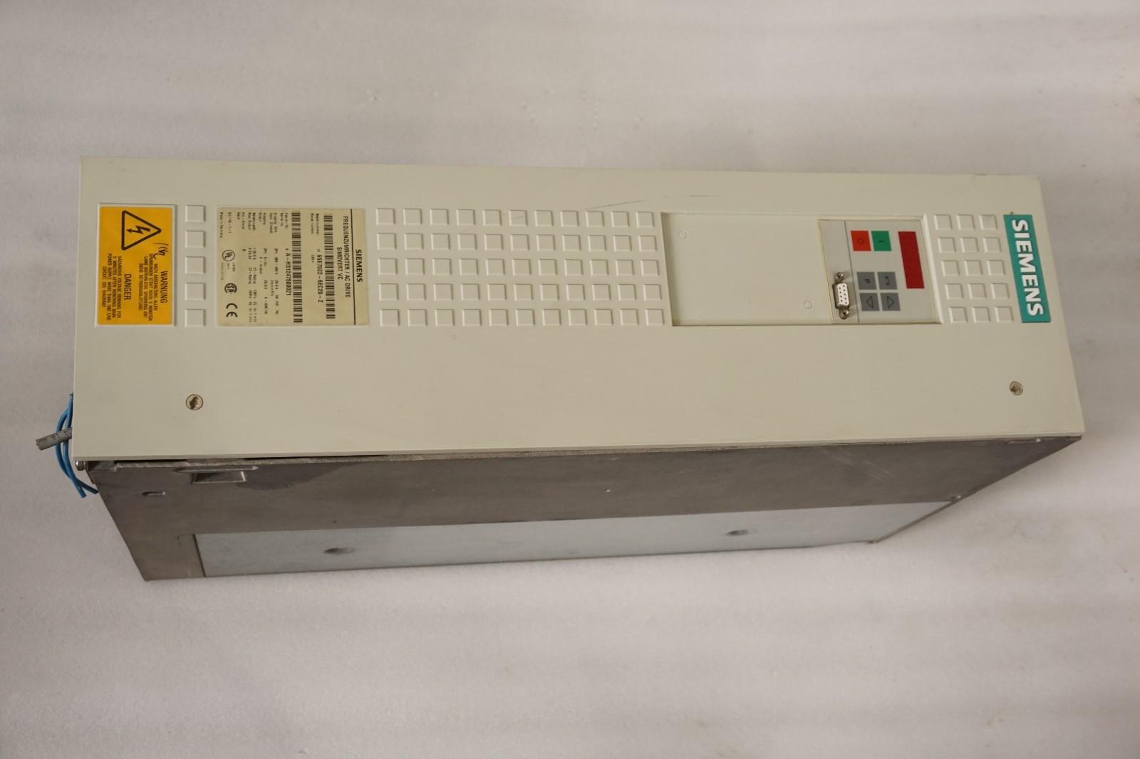 6SE7022-6EC20-Z FREQUENZUMRICHTER/AC DRIVE SIMOVERT VC WORKING