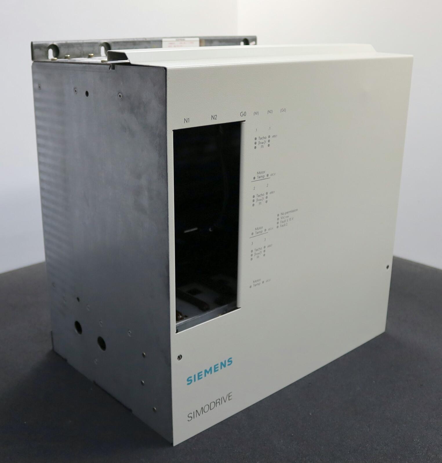 SIMODRIVE Inverter Rack 6RB2101-4A-Z Z=A30+A20+A29+G10+V15 NO BOARD