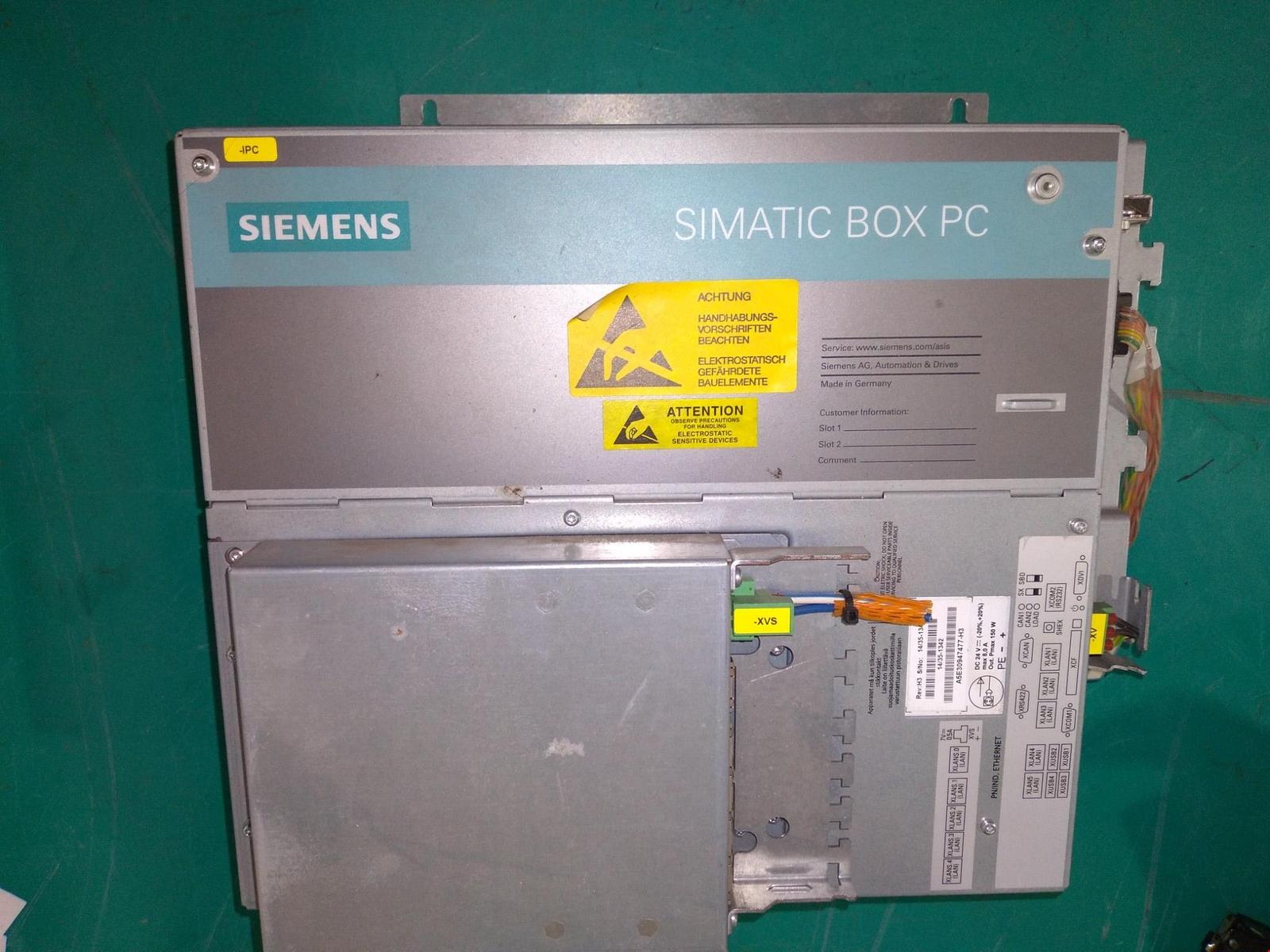 SIMATIC IPC627C 6BK1000-6RR00-0AA0 VPF5958715