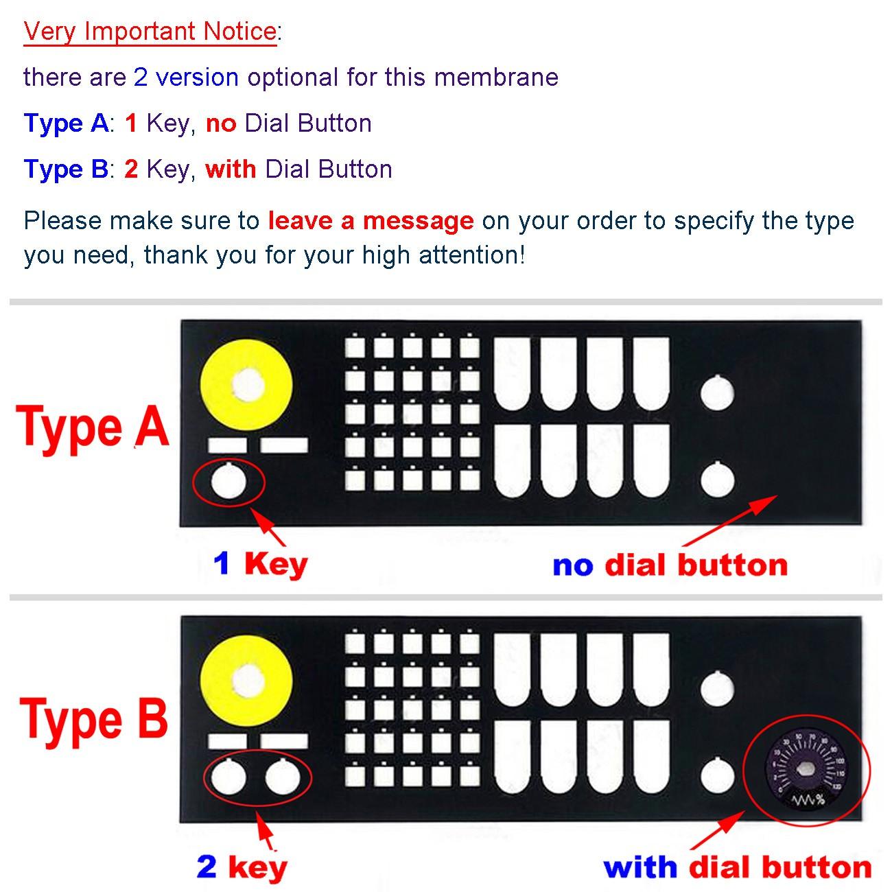 Fit MPP483 6FC5303-1AF00-0AA1 Membrane Key Film Foil 1-YearWarranty