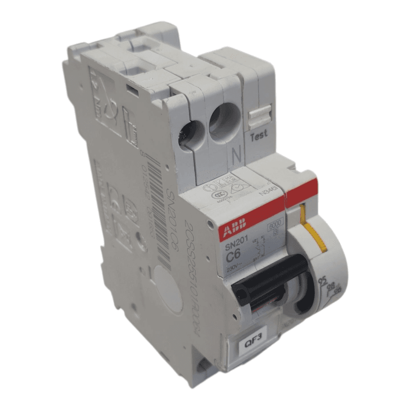 SN201-C6 Miniature circuit breaker - 1+NP - C - 6 A