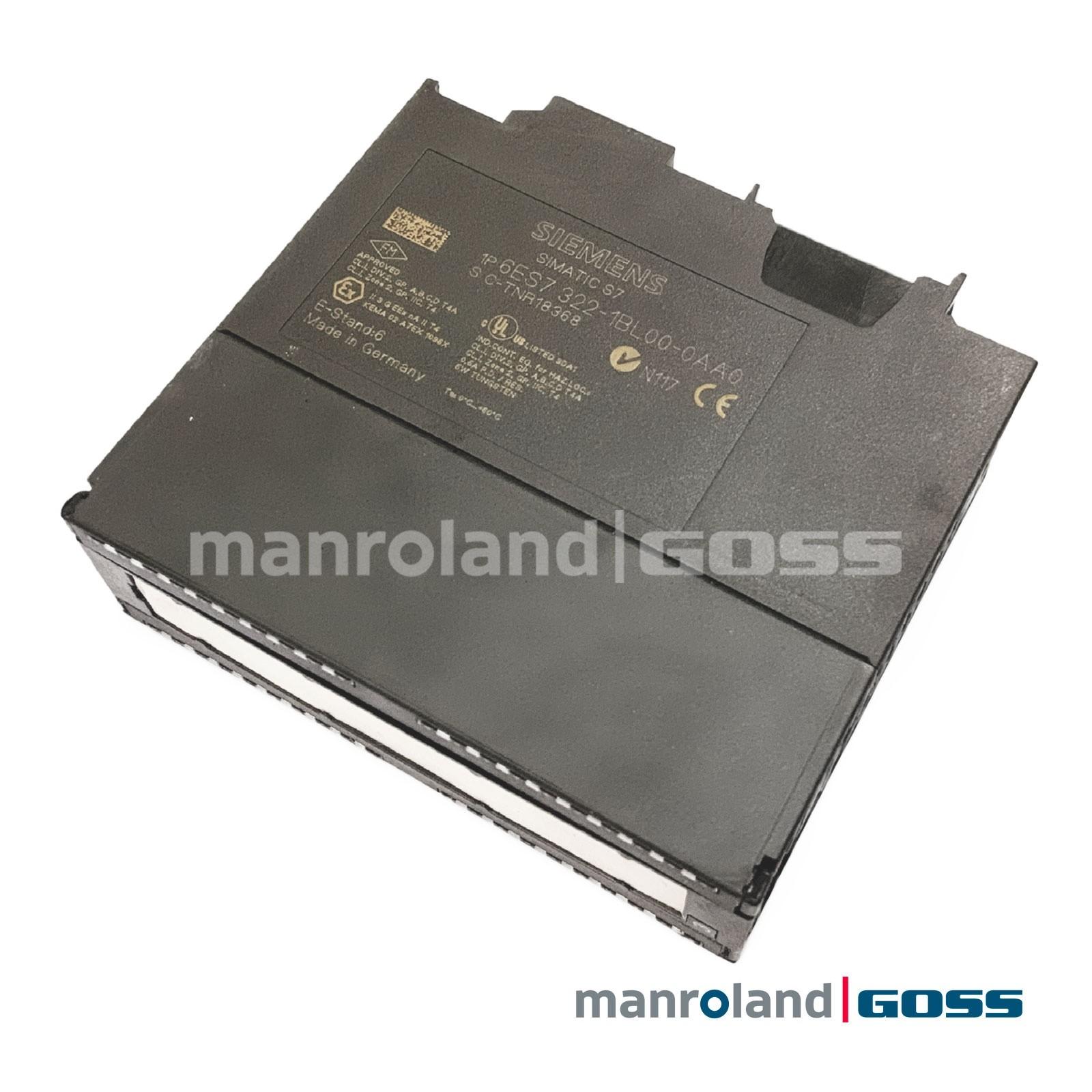 SIMATIC S7-300 Module CPU 6ES7-322-1BL00-0AA0