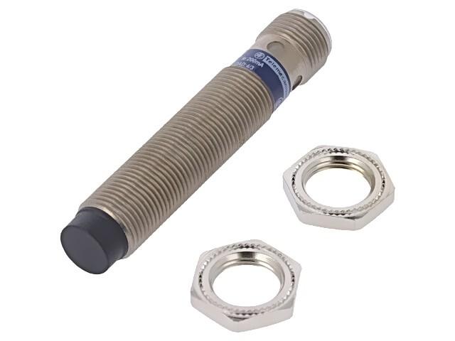 Inductive proximity sensors XS, inductive sensor XS6 M12, L66mm, brass, Sn7mm, 12...48 VDC, M12